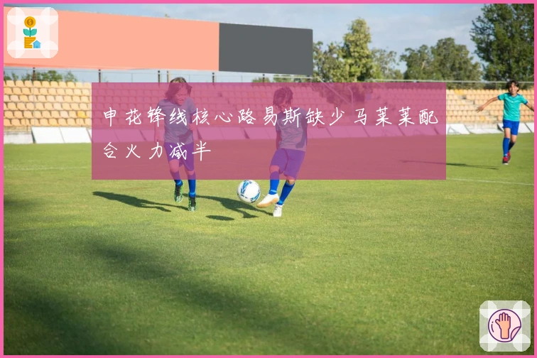 申花锋线核心路易斯缺少马莱莱配合火力减半