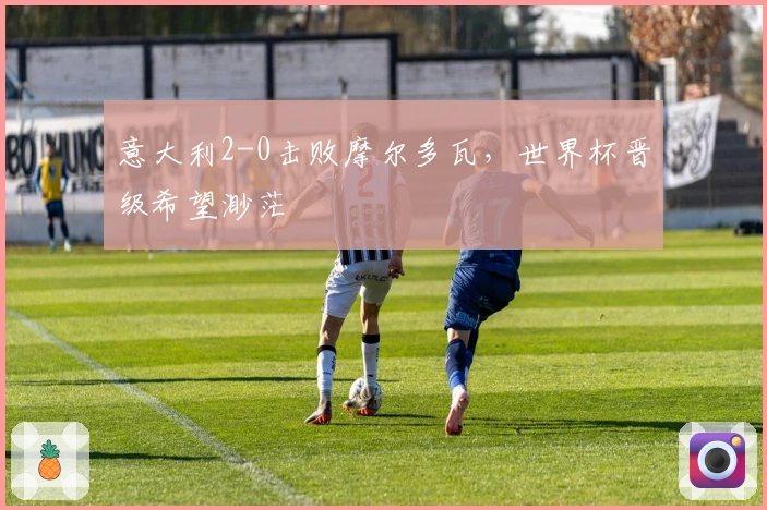 意大利2-0击败摩尔多瓦，世界杯晋级希望渺茫