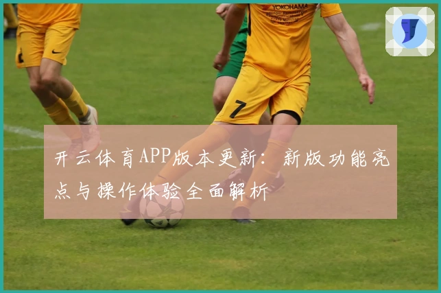 开云体育APP版本更新：新版功能亮点与操作体验全面解析