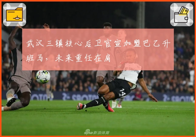 武汉三镇核心后卫官宣加盟巴乙升班马，未来重任在肩